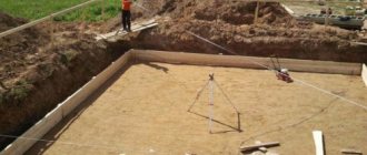 Calculation of footings
