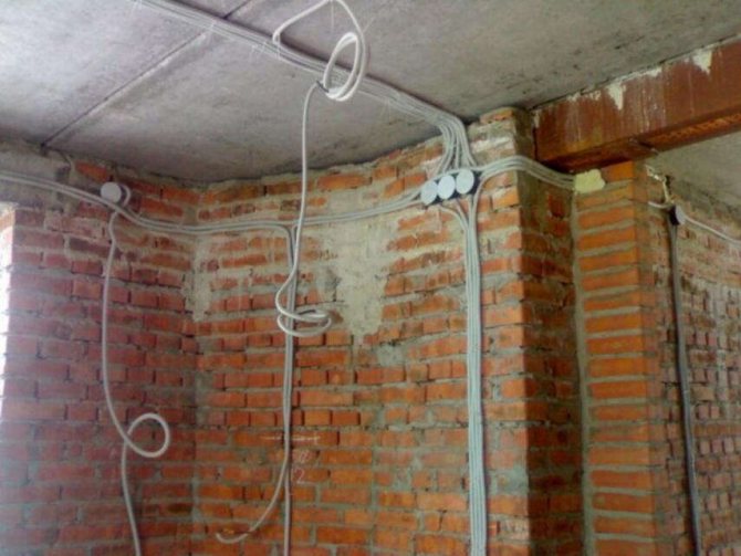 Схема электропроводки в кирпичном доме - как сделать разводку, инструкция, советы каменщиков